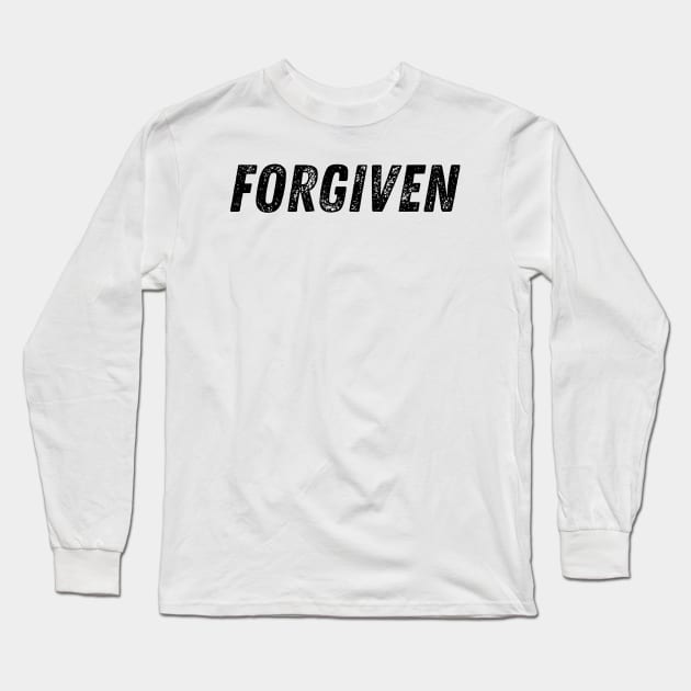 Forgiven Christian Long Sleeve T-Shirt by Art-Jiyuu